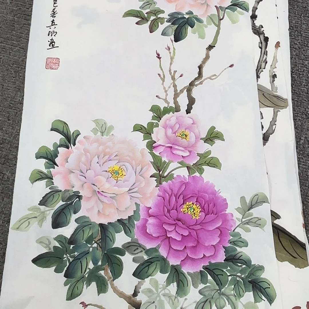 国画国画作品多次入选