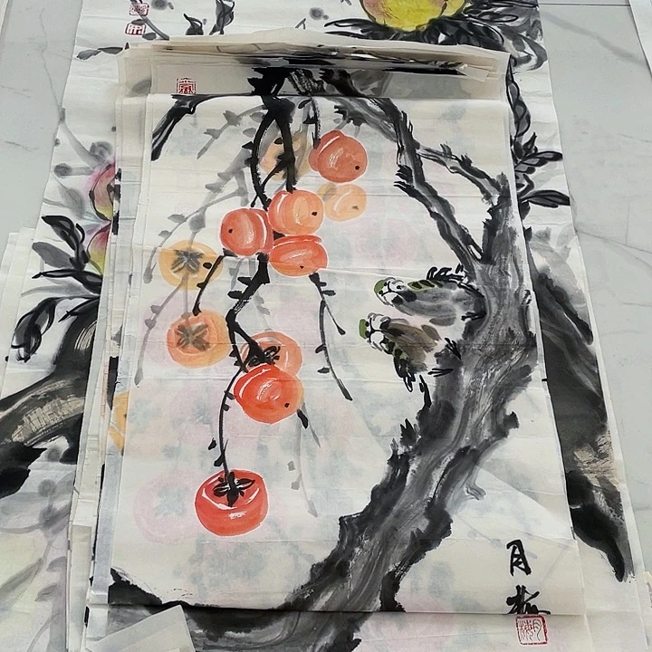 国画国画作品手绘作品