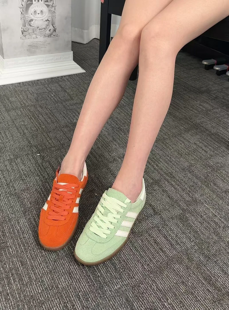 SIOIOIK素卡2025春夏新款百搭软底经系带典德训鞋德训女鞋板鞋