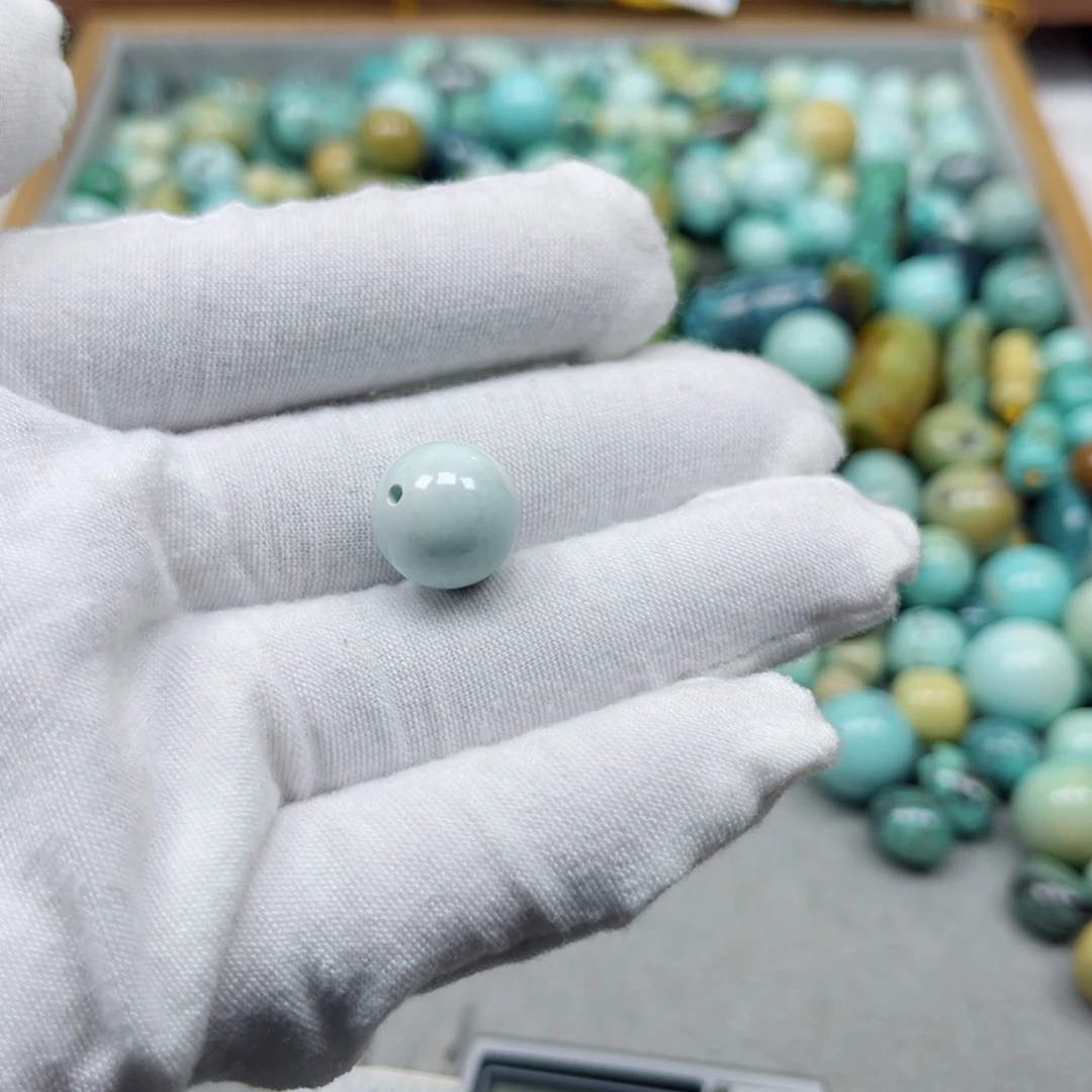 绿松石未镶嵌挂件