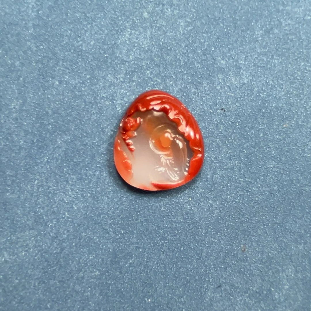 南红玛瑙未镶嵌颈饰