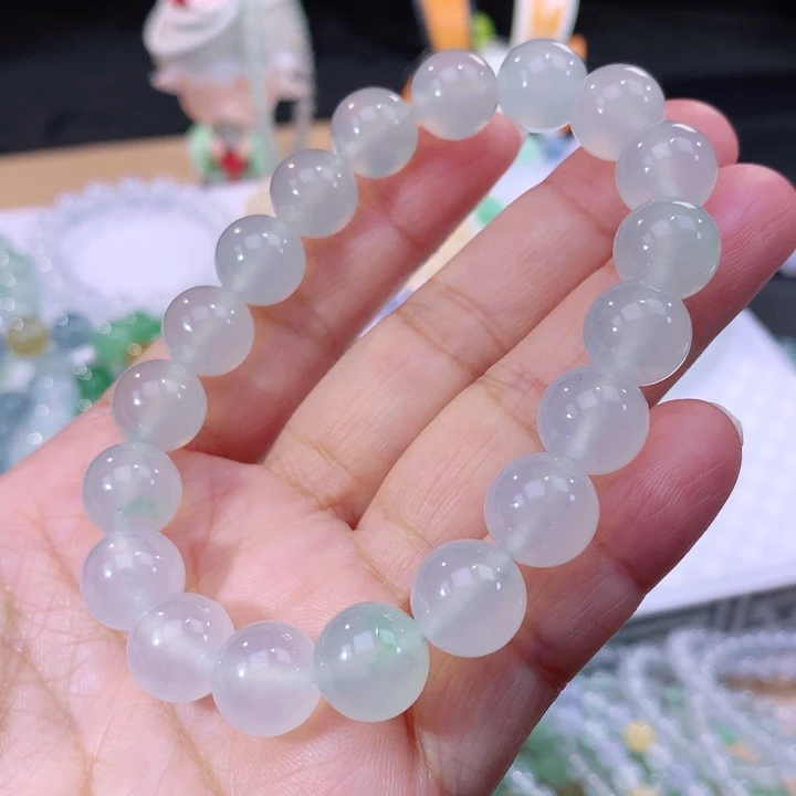 翡翠手链未镶嵌翡翠卡10.6