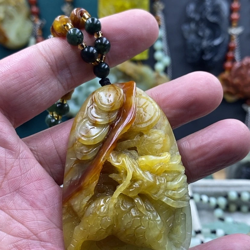 【闪购商品】未镶嵌岫玉吊坠