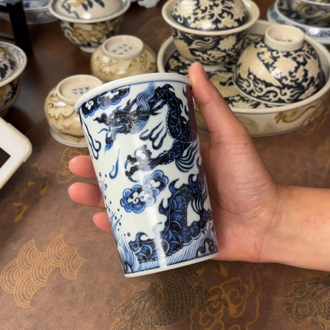 摆件景德镇手绘茶器