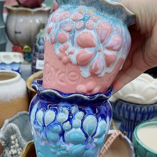 多肉绿植陶瓷花盆