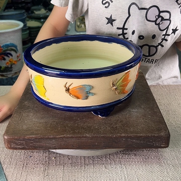 泳坤堂石湾盆陶瓷
