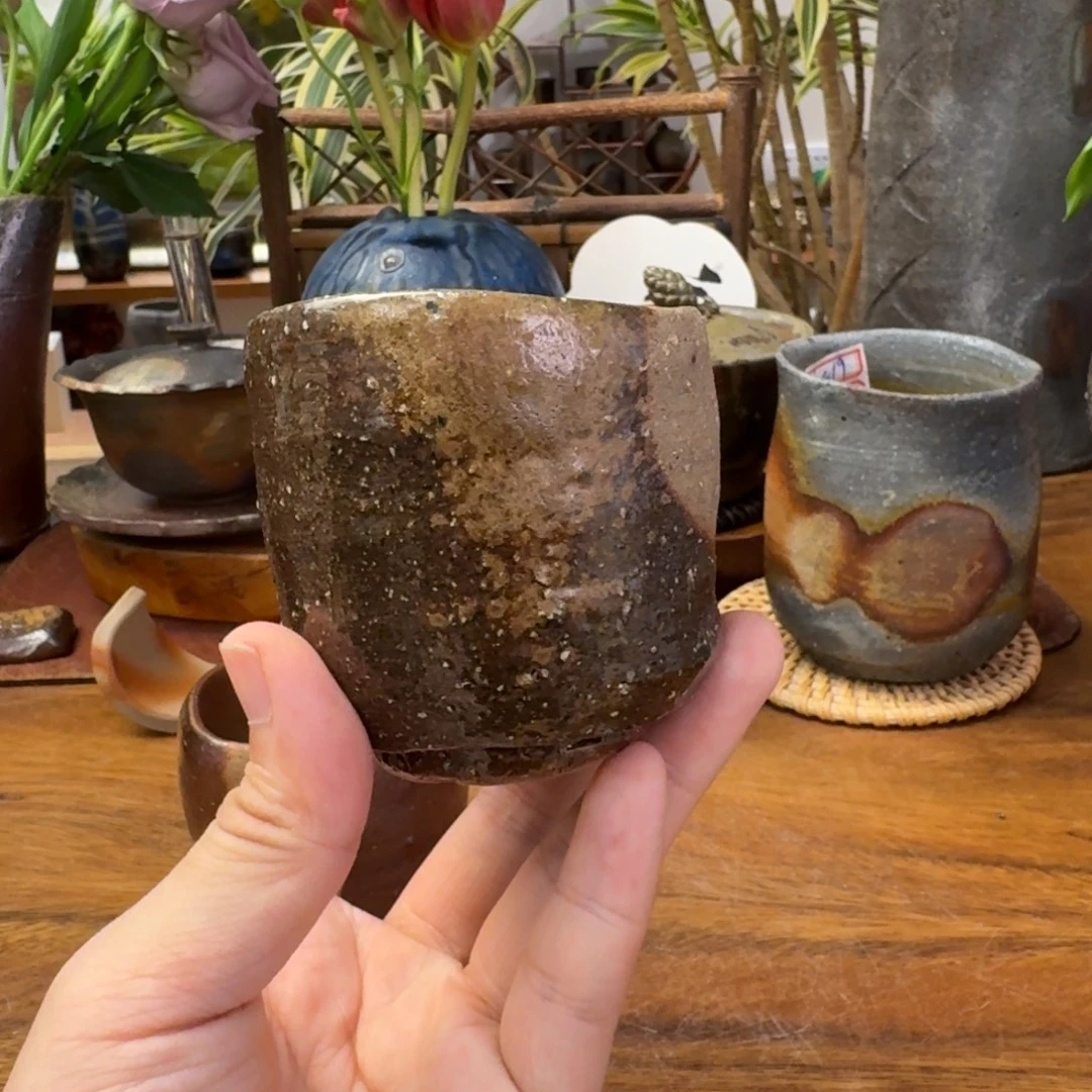 马场隆志备前烧山土主人杯福利一口价