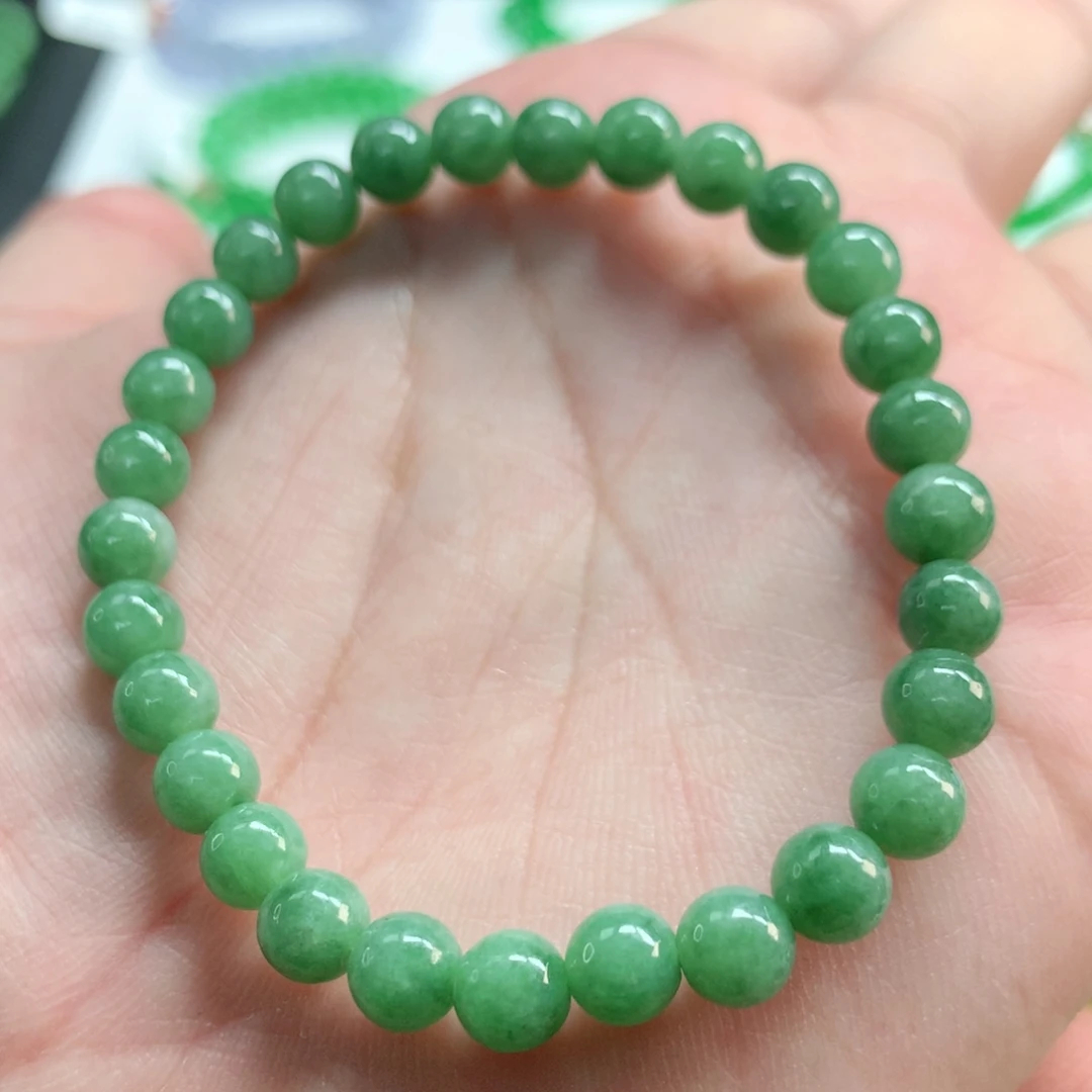 翡翠未镶嵌手链翡翠