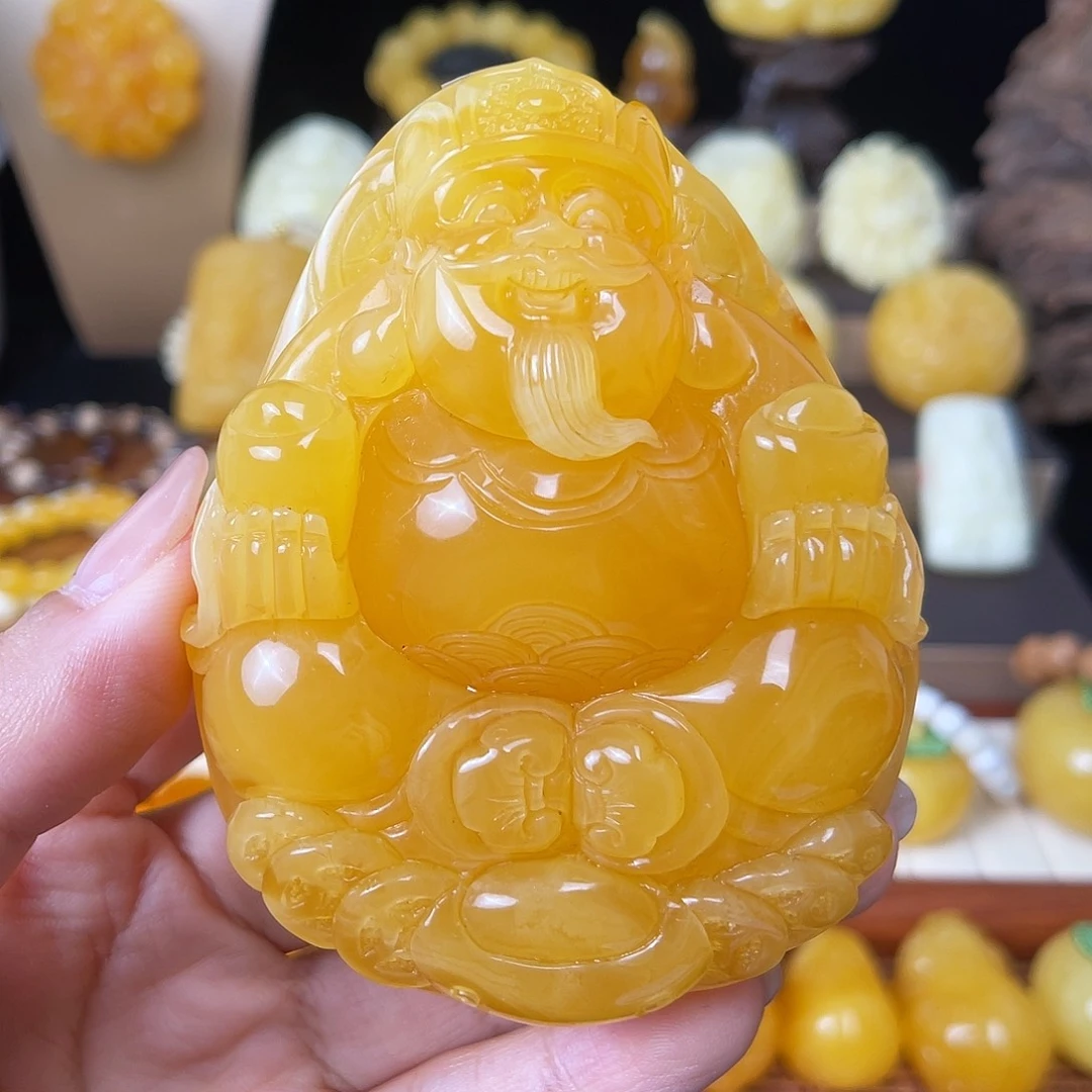 琥珀未镶嵌珠宝奇石