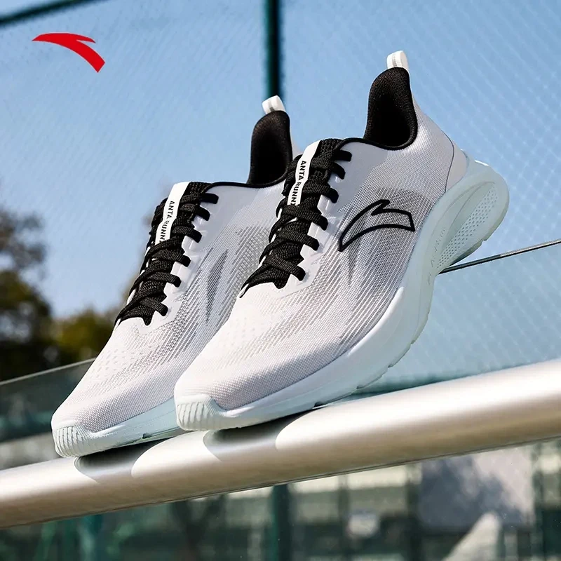 安踏氢跑LITE丨25年网面透气跑步鞋缓震回弹运动鞋男112525540-XF