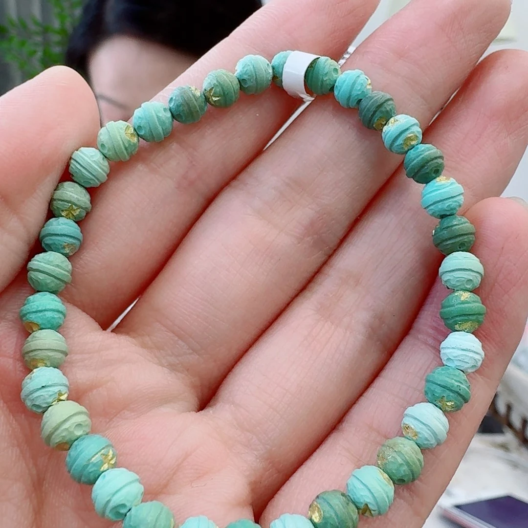 未镶嵌绿松石珠宝奇石