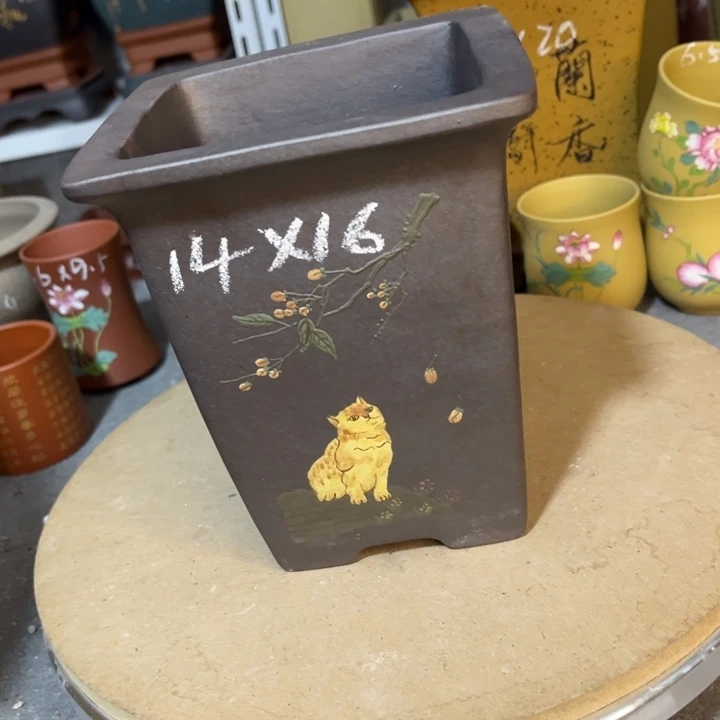 花盆紫砂紫砂花盆