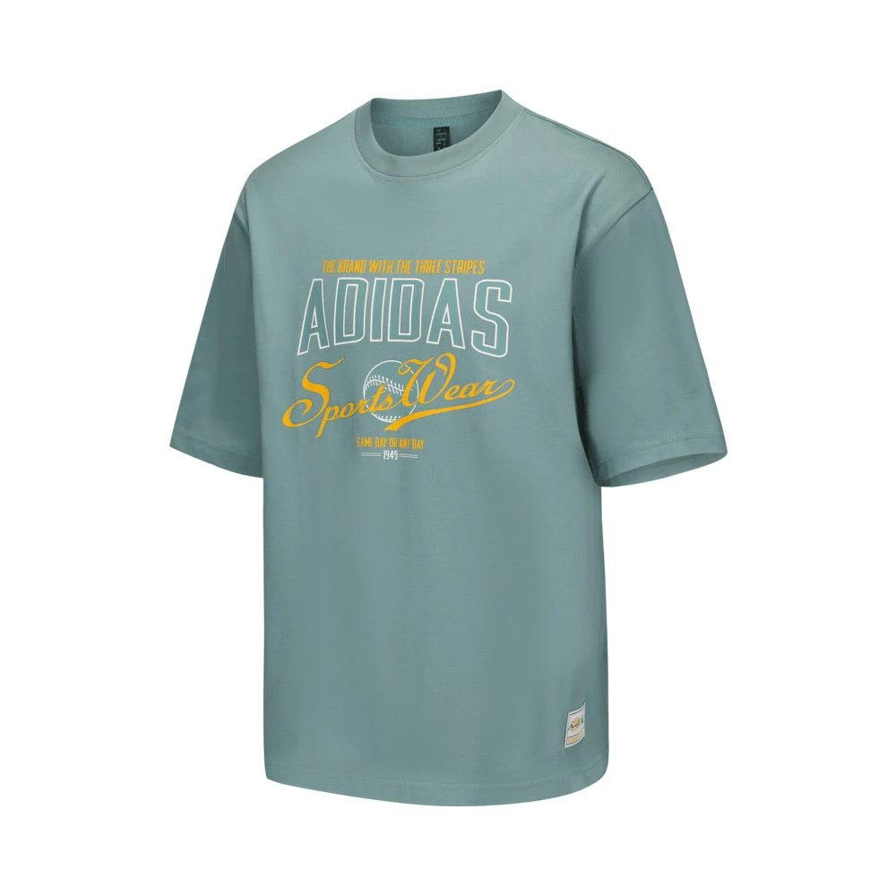 【滔搏联动】adidas阿迪达斯男子MS ROUND NECK T针织无领T恤JN9504