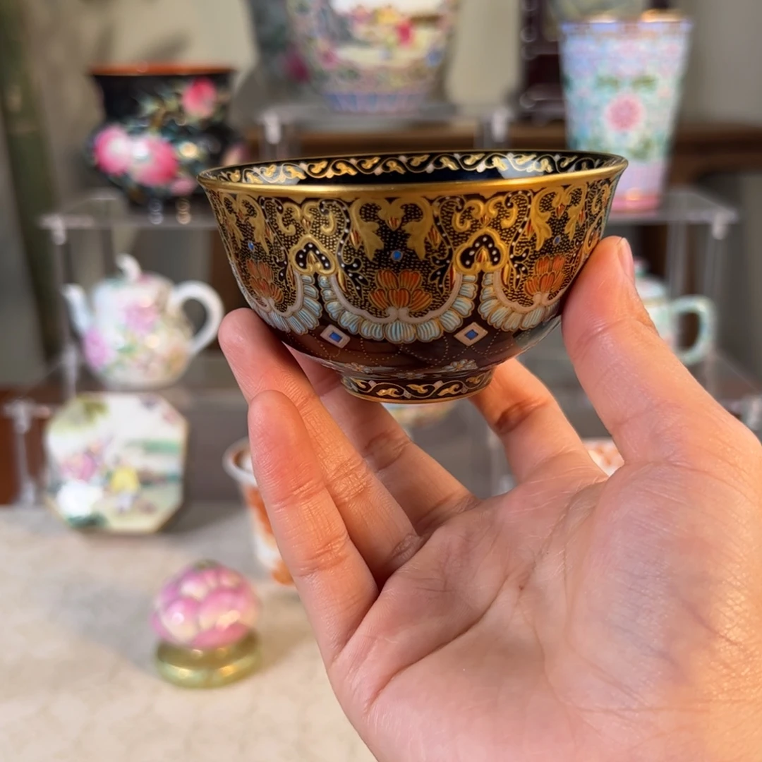 纯手工手绘 高端茶器