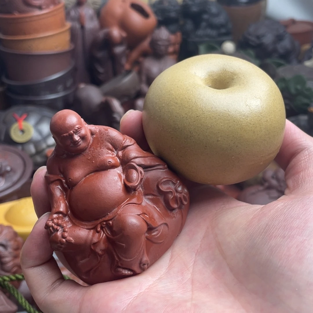 紫砂茶宠紫砂瑕疵