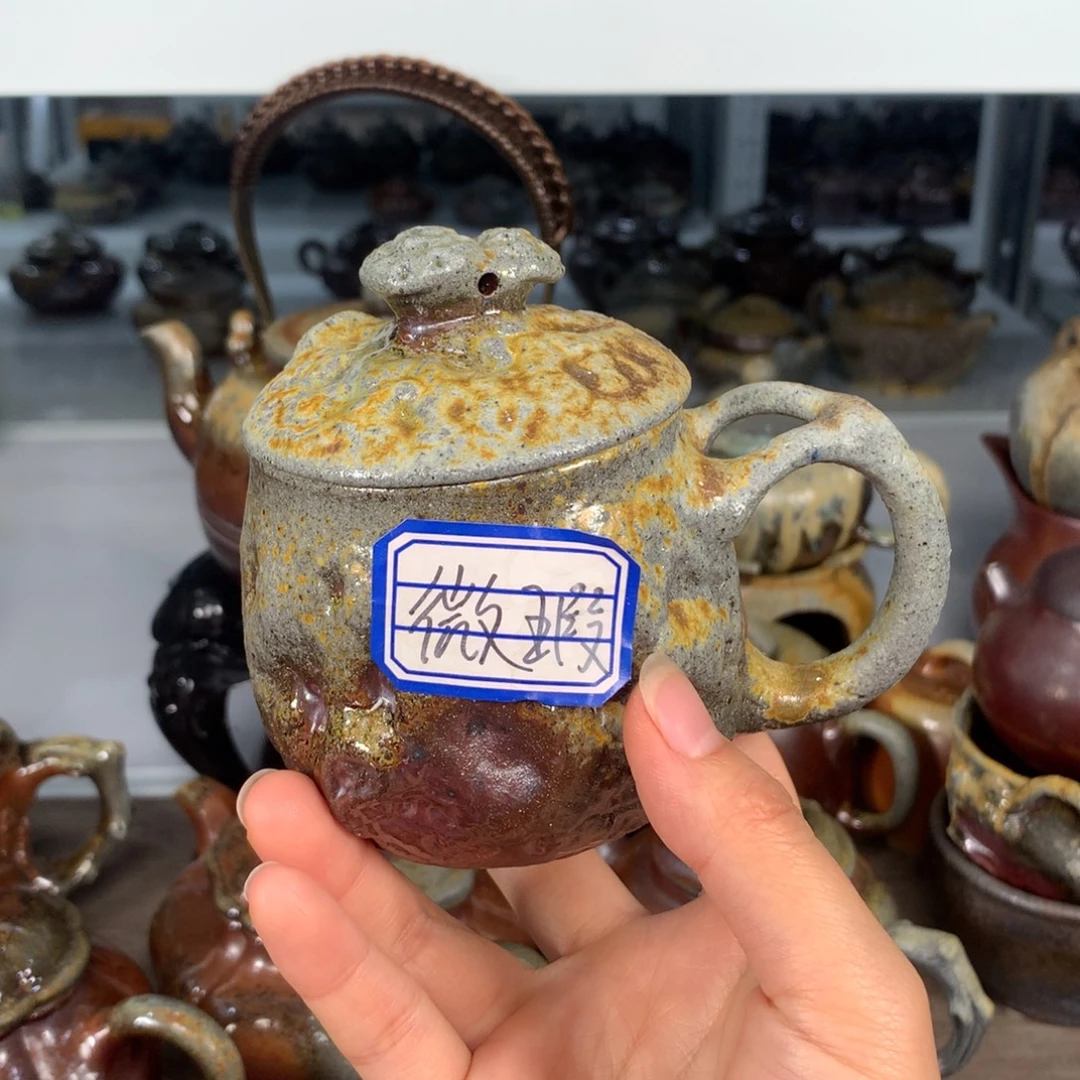 A***C茶壶紫砂纯自然柴烧