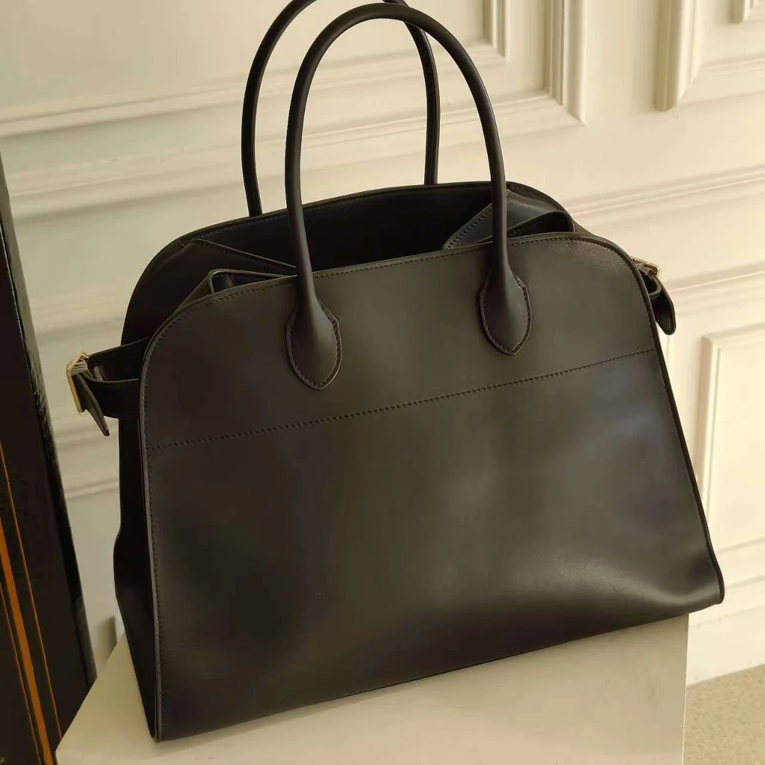 三笙鱼SANSHENGYU 【ROW风 大号Margaux15】手拎包——设计师风格系列