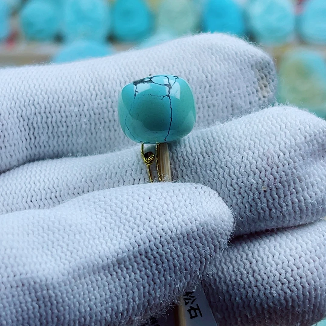 绿松石未镶嵌珠宝奇石配饰12❌11