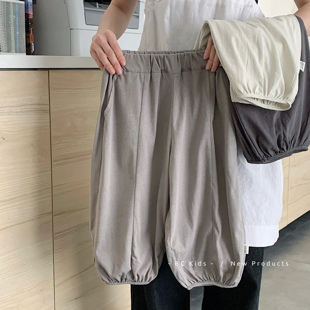BC  2025夏季男女童针织防蚊裤童装长裤夏装裤子 H0300
