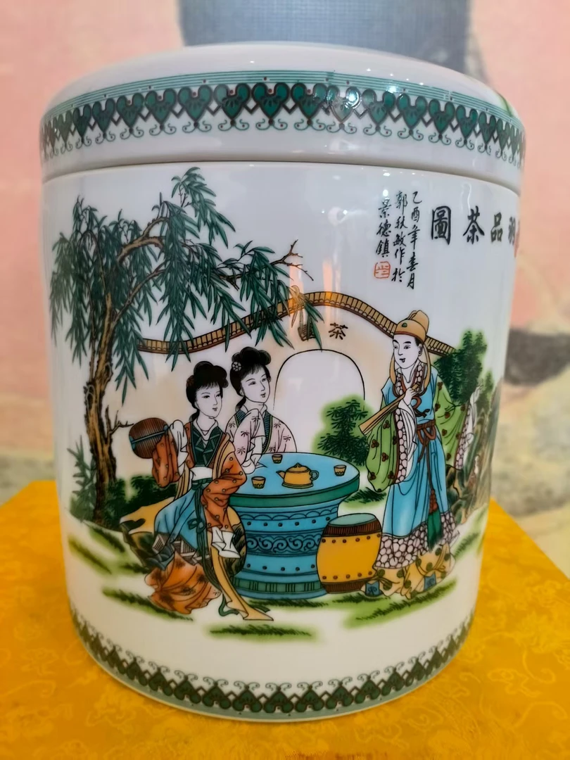 G5景德镇陶瓷五彩米缸