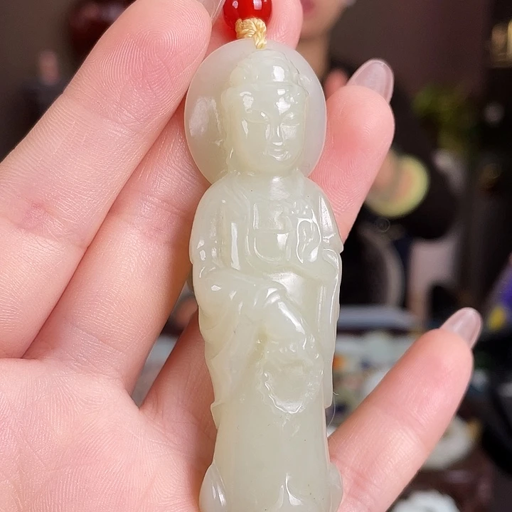 和田玉未镶嵌颈饰定制发货