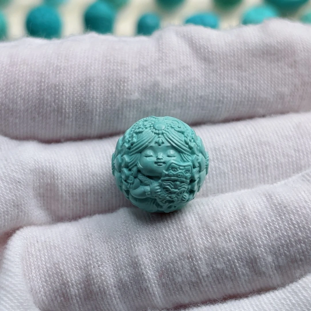 未镶嵌绿松石珠宝奇石