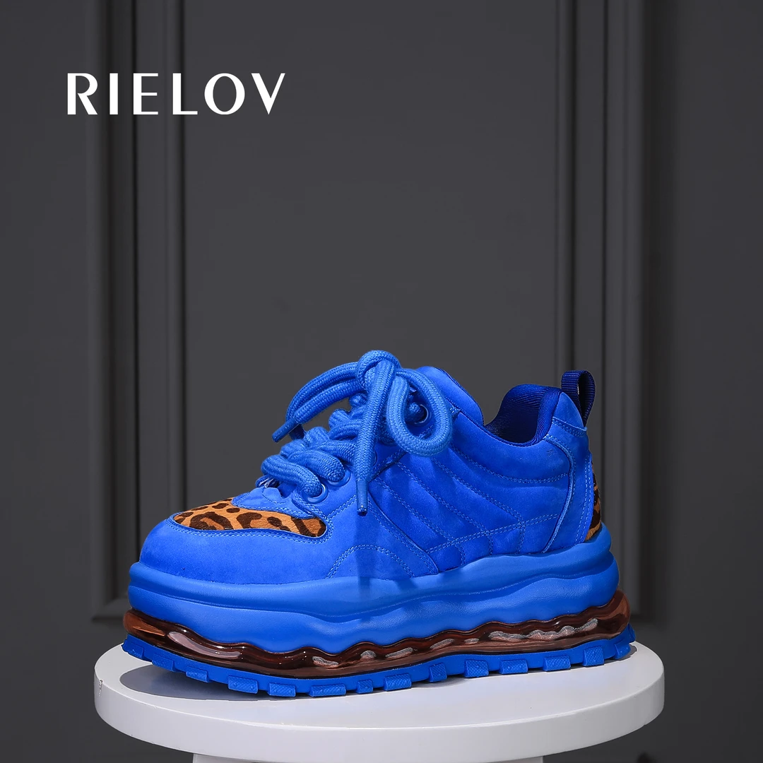RIELOV【一号店】增高7cm时尚潮流百搭女士休闲鞋2620