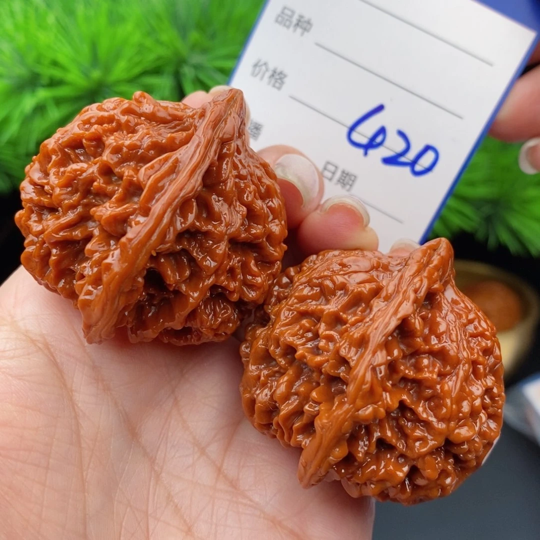 文玩核桃把件44满天星420