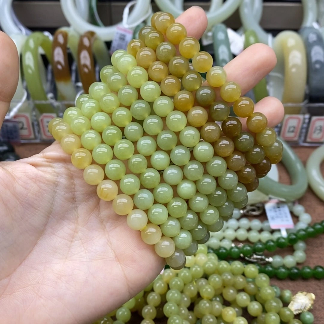 手串未镶嵌和田玉卡8