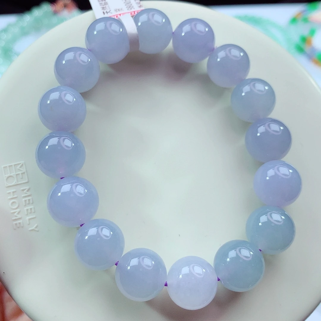 翡翠未镶嵌手链卡12.8