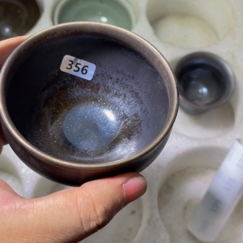 茶盏原矿原釉柴烧建盏