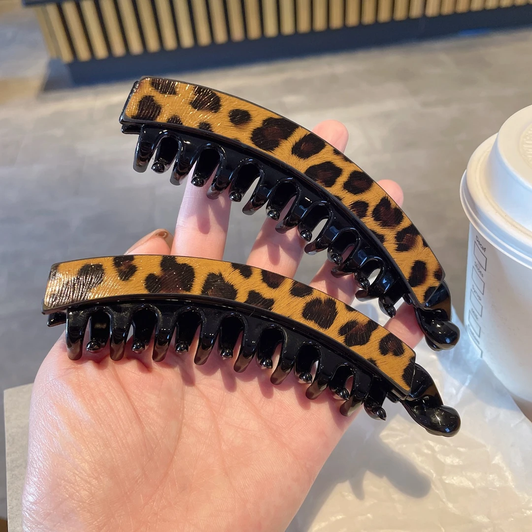 发量多专用发夹女高马尾大号香蕉夹后脑勺夹子发卡竖夹扭夹发饰