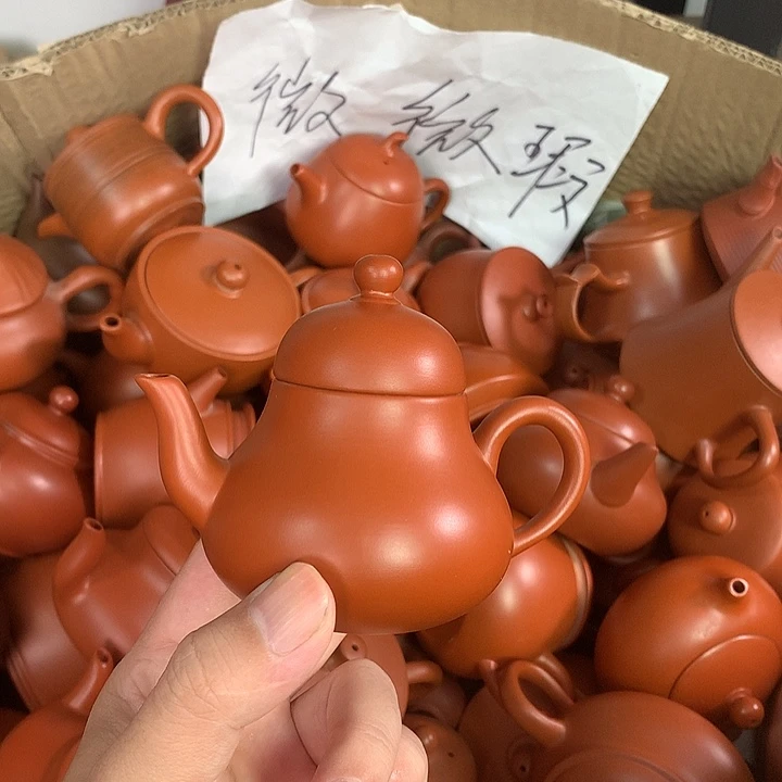 原矿朱泥茶壶茶具家用110
