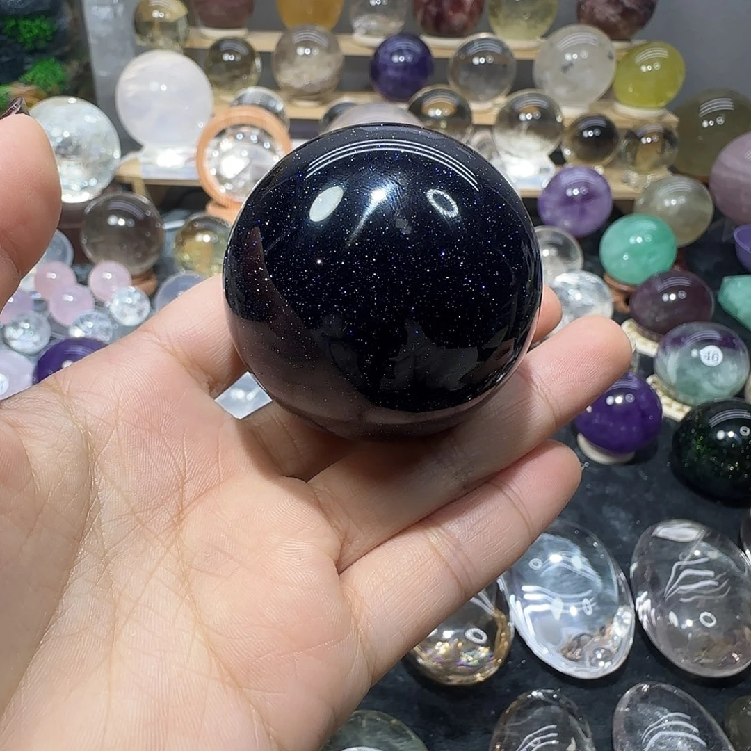 未镶嵌水晶珠宝半成品蓝砂