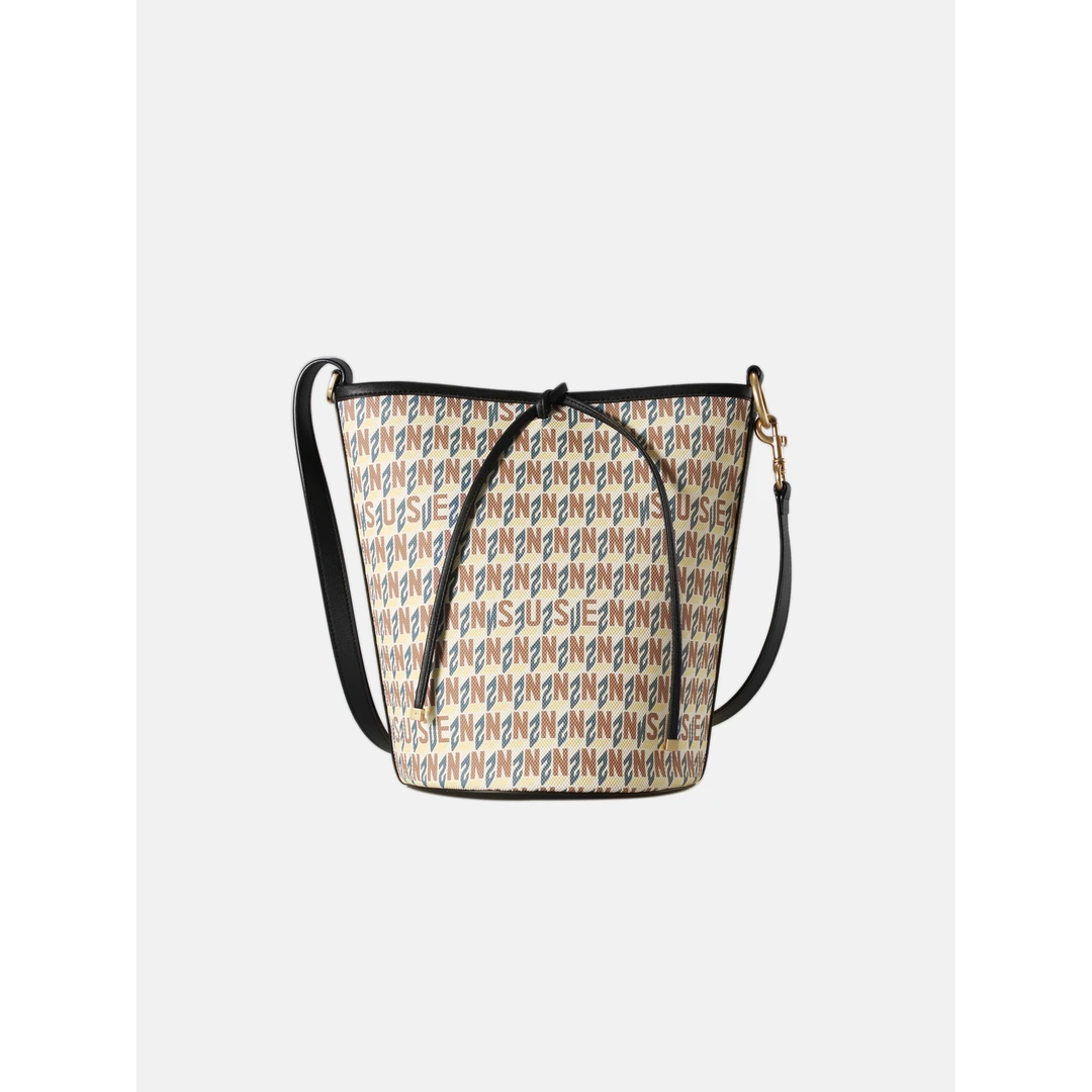 SUSEN迷宫系列斜挎包水桶包