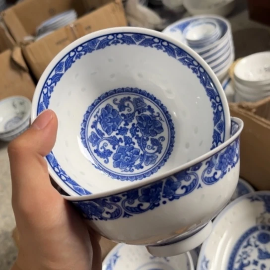 碗景德镇高温细白瓷