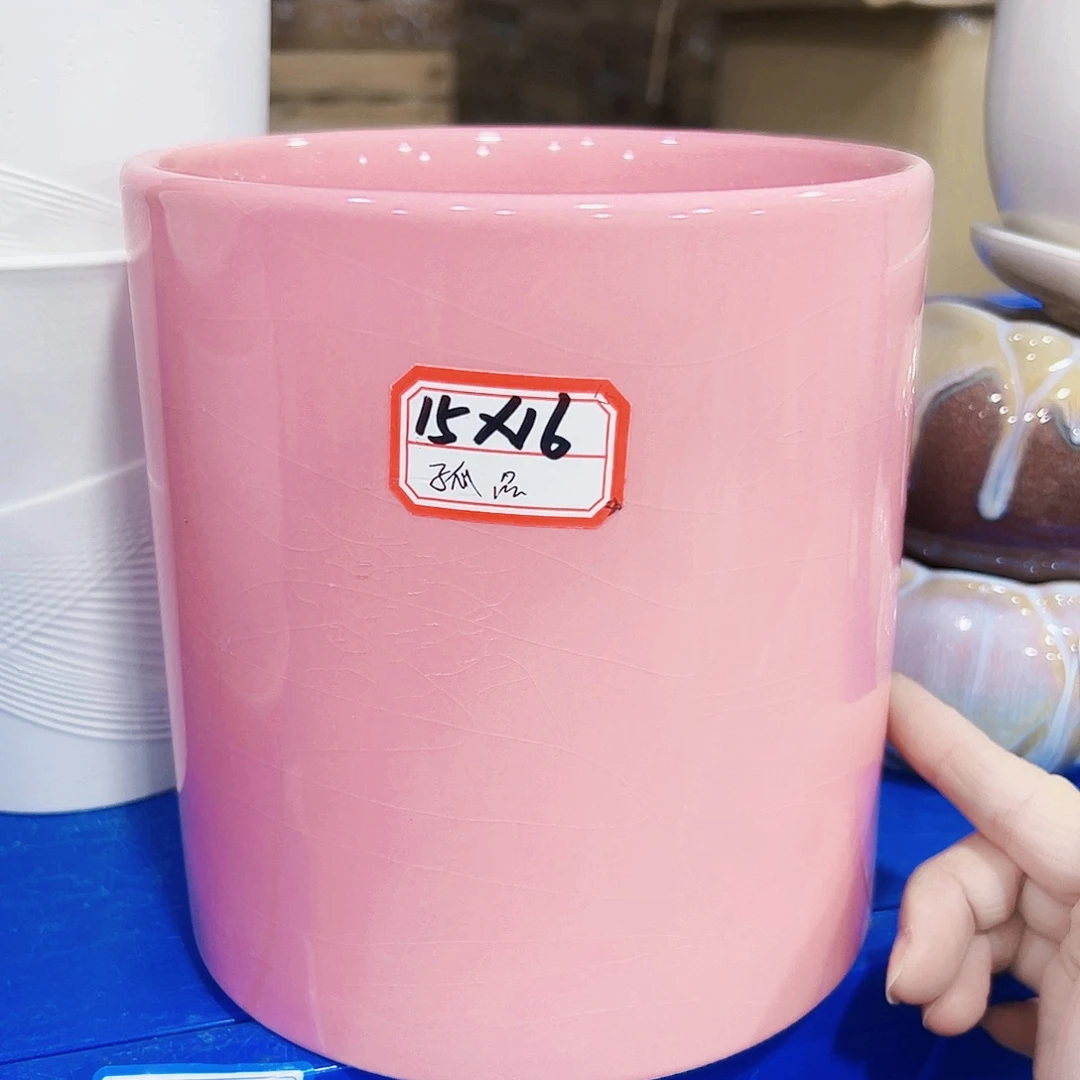 外贸尾单陶瓷花盆凑单10米包邮