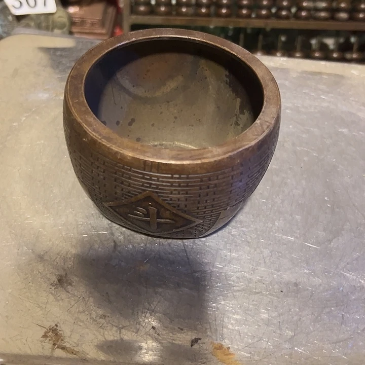 黄铜摆件，文房摆件