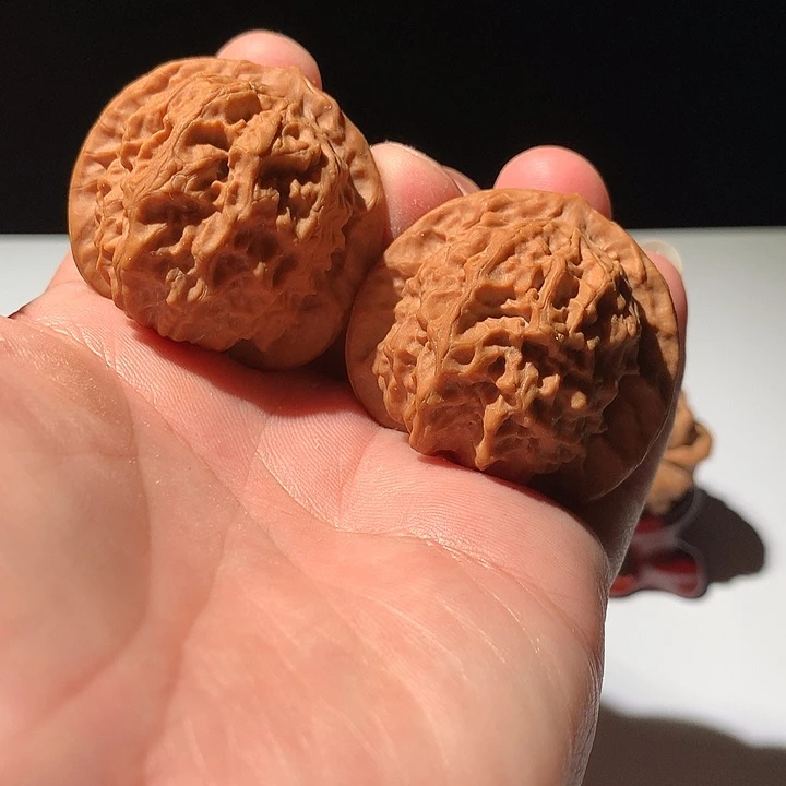 文玩核桃把件瓷娃娃42