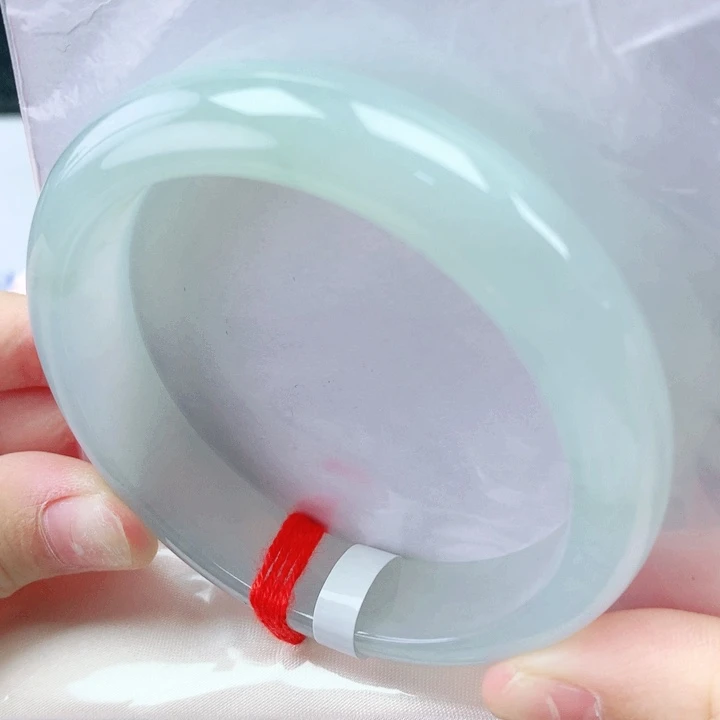 翡翠未镶嵌手镯54圈