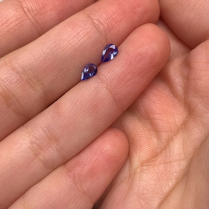 团****裸石坦桑石未镶嵌客订坦桑石不退换