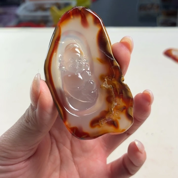 玛瑙/玉髓未镶嵌吊坠(不含链)