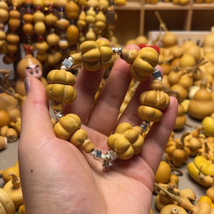 微瑕花墩多宝手串