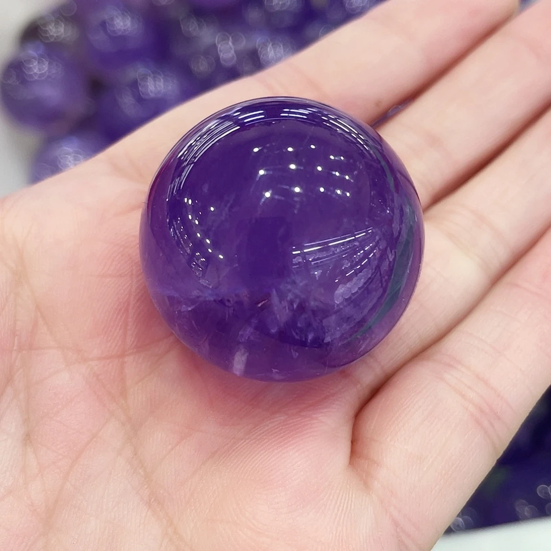 珠宝半成品水晶未镶嵌直径约3.1厘米
