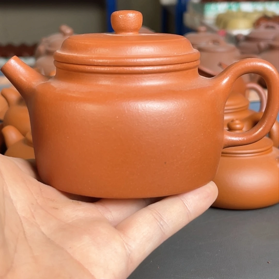 茶壶紫砂下****东张倩倩朱泥德钟