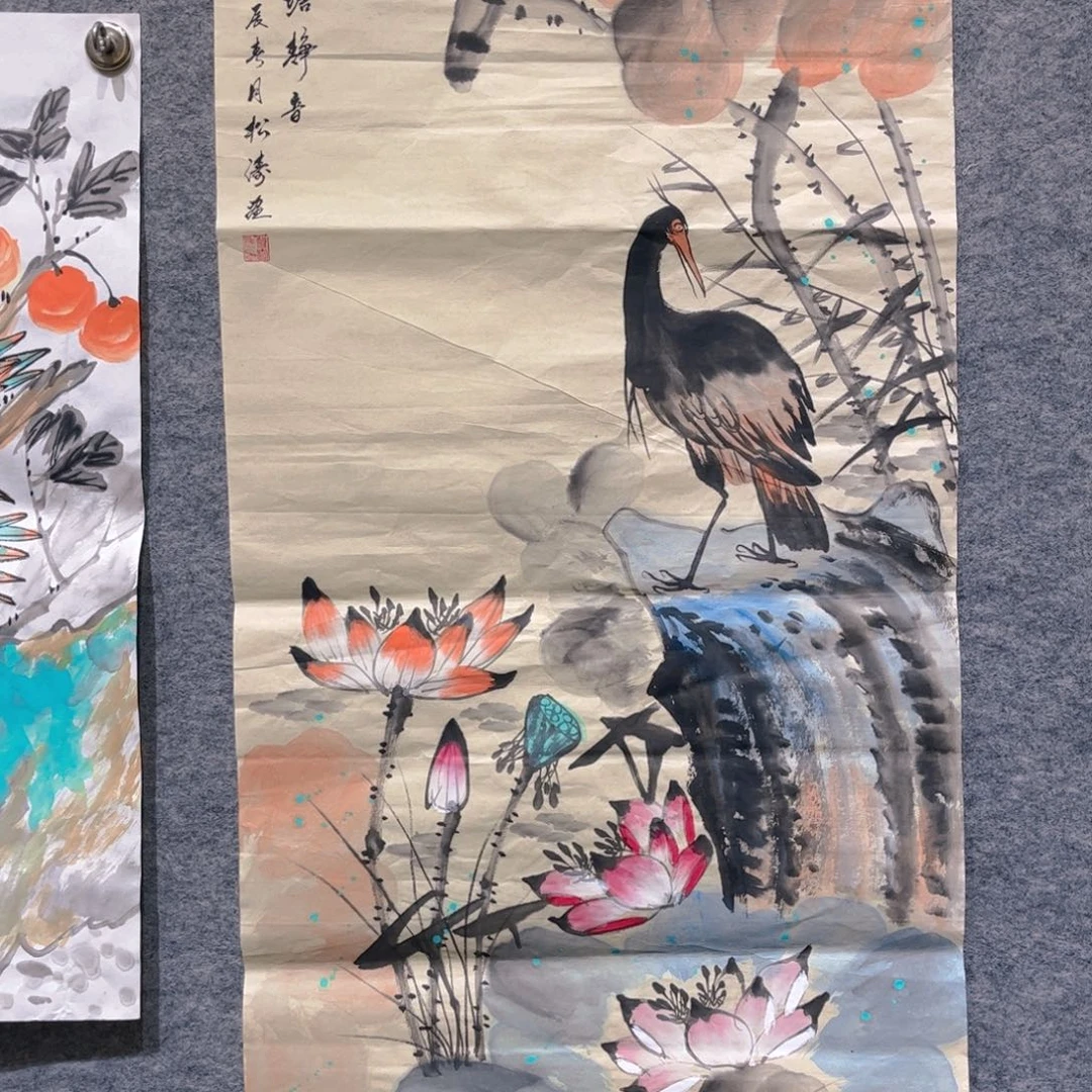 国画手绘国画作品