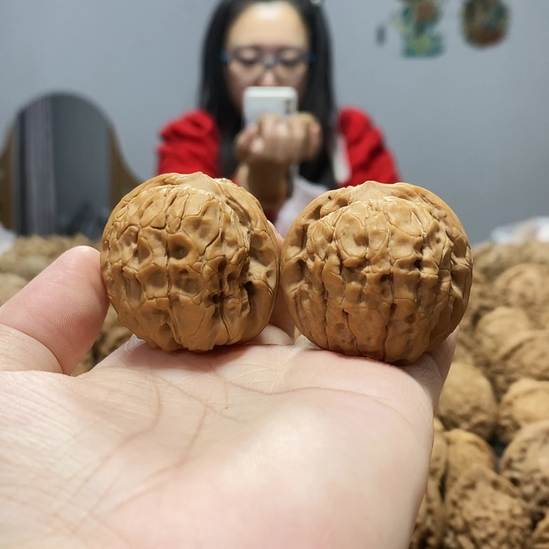 文玩核桃吊坠甲骨文38
