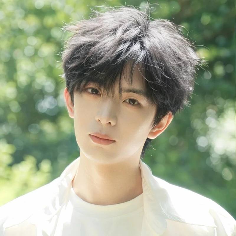 假发男短发日系帅气自然仿真人发微分碎盖男生自然男士全假发男士