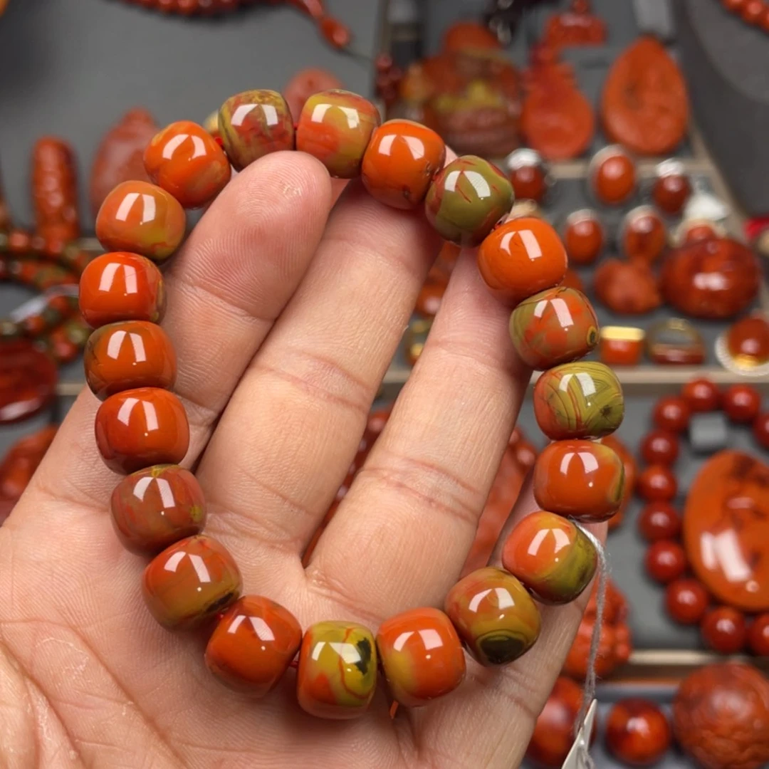 【闪购商品】南红玛瑙珠宝奇石未镶嵌单圈11