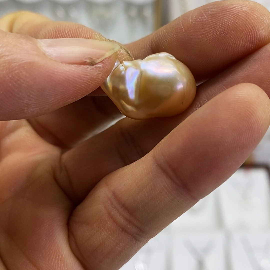 颈饰淡水珍珠银S925镶嵌